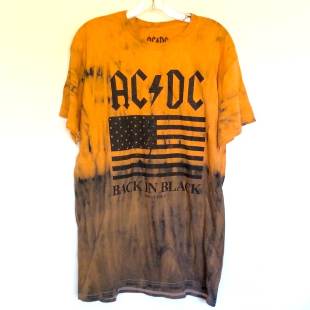 AC/DC Back in Black USA 1980 Tour t shirt